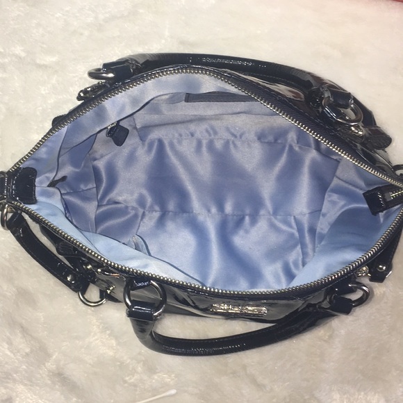 COACH MADISON SOPHIA PATENT LEATHER HANDBAG - Picture 3 of 4